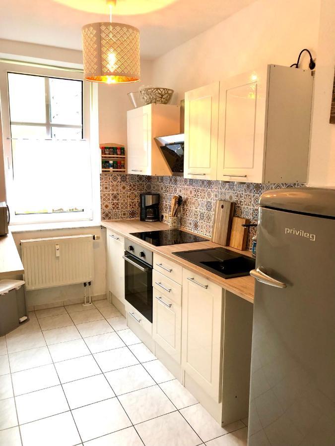 Apartment Zum Grauen Wolf Erfurt Dış mekan fotoğraf